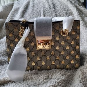 Gucci Bees Padlock Small GG